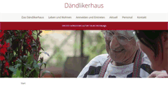 Desktop Screenshot of daendlikerhaus.ch